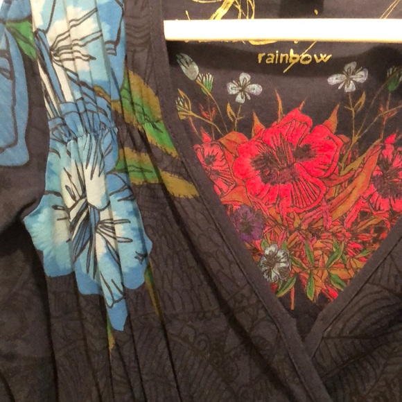 Desigual rainbow print dress. - Picture 5 of 6